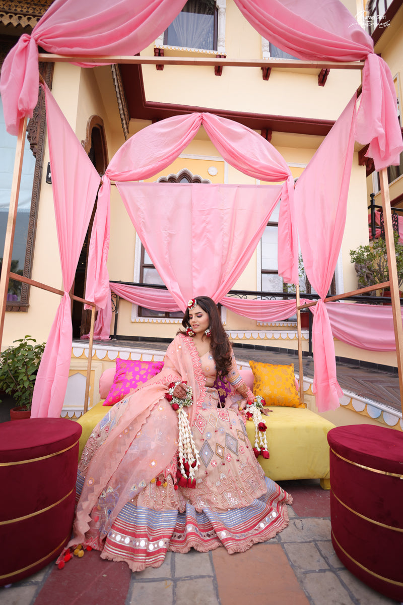 Block Print Lehenga