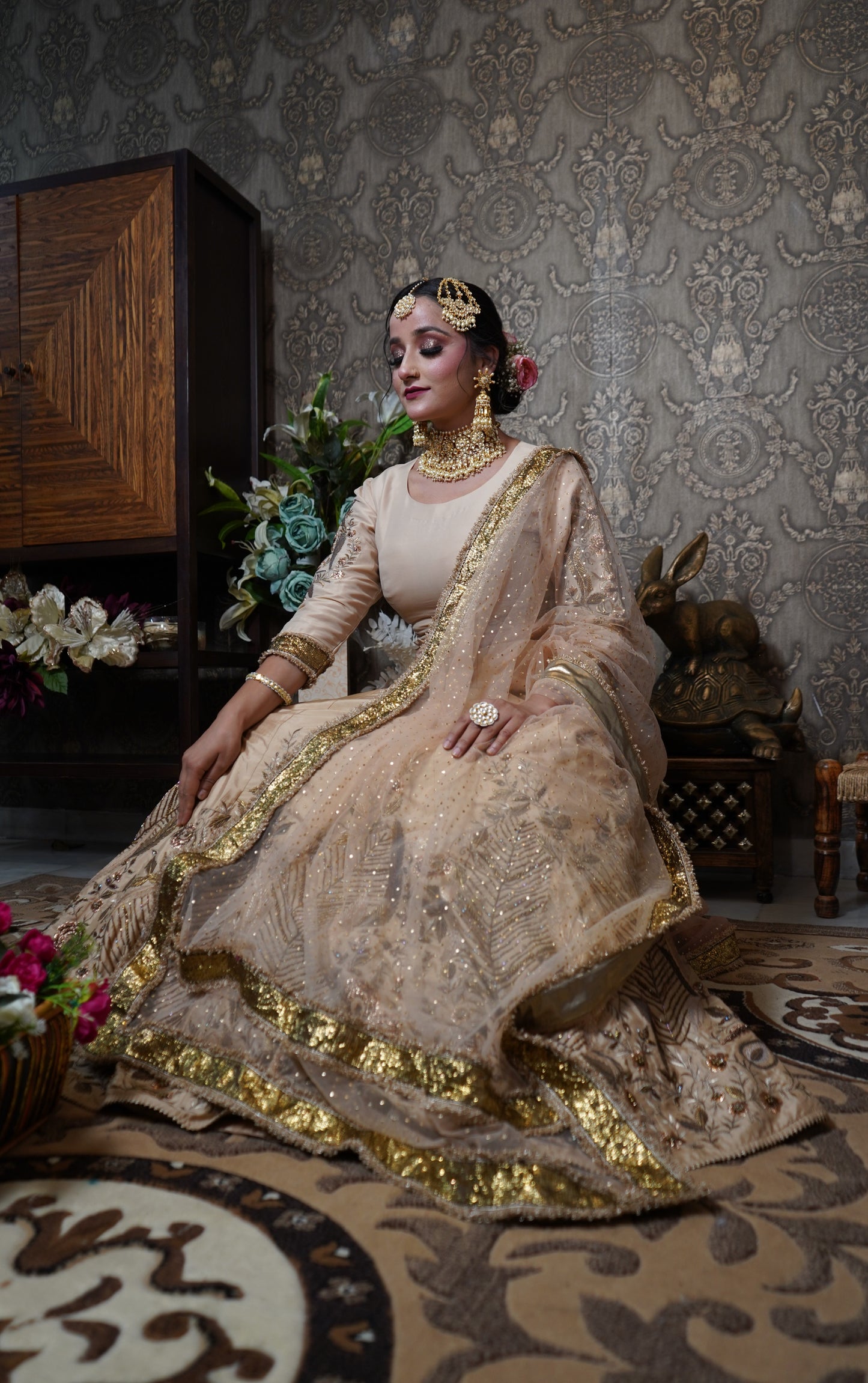 Golden Lehenga
