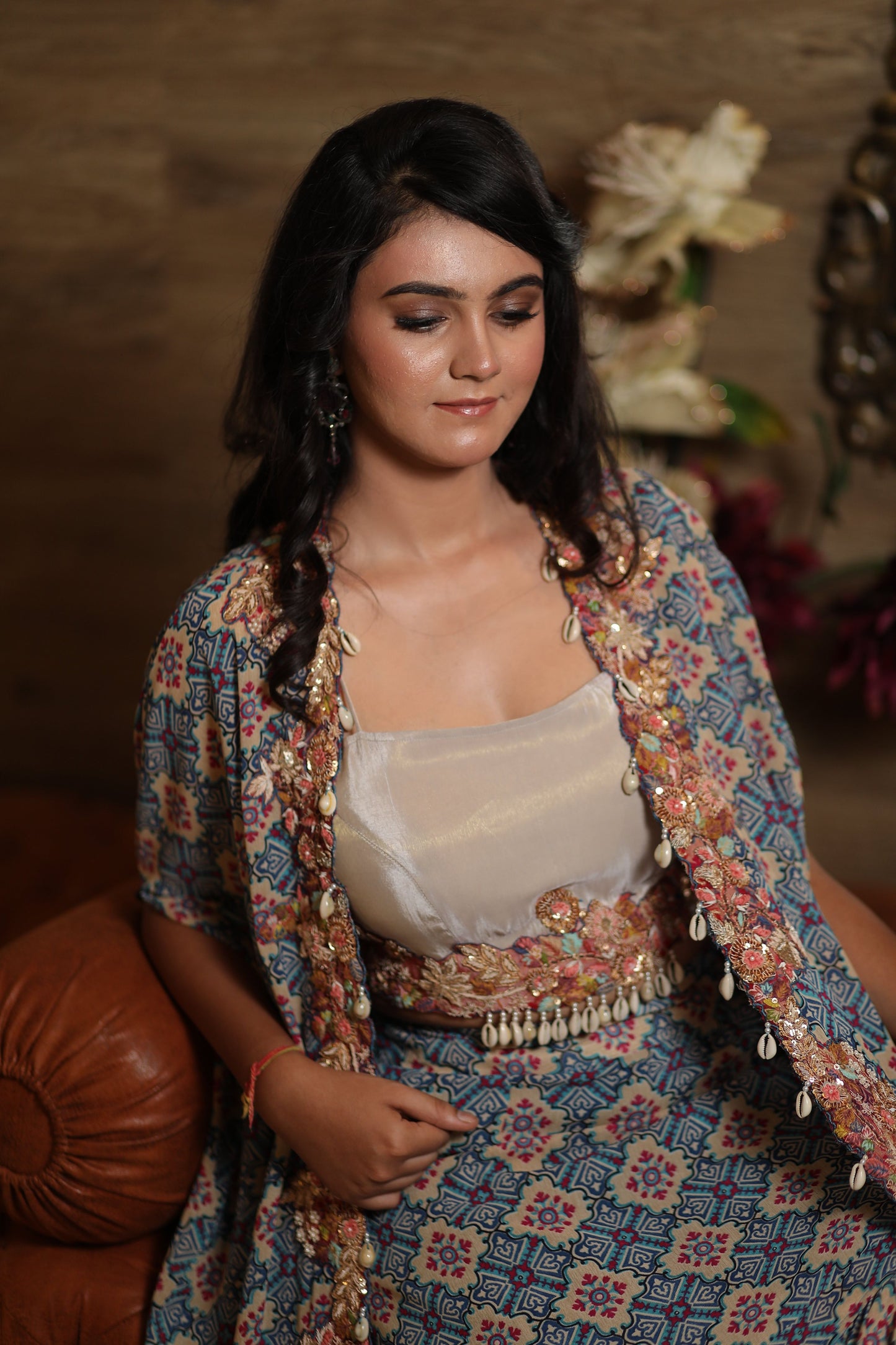 Stylish Cape Lehenga