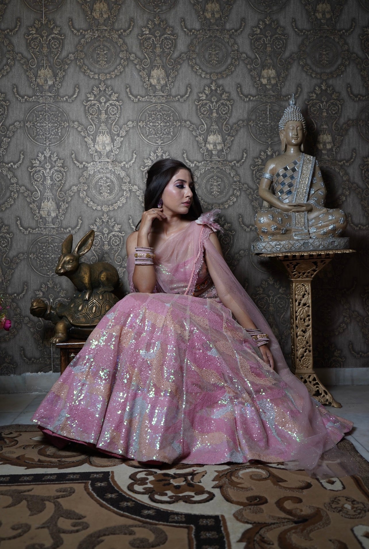 Pink Lehenga