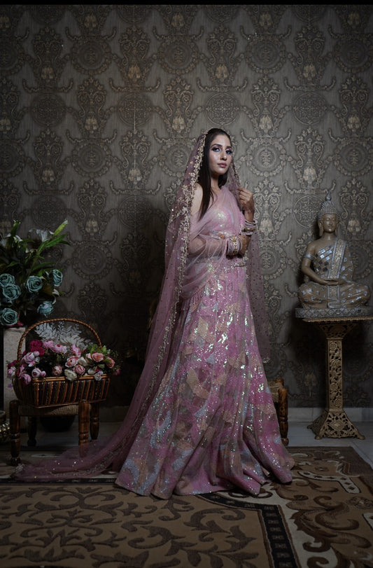Pink Lehenga