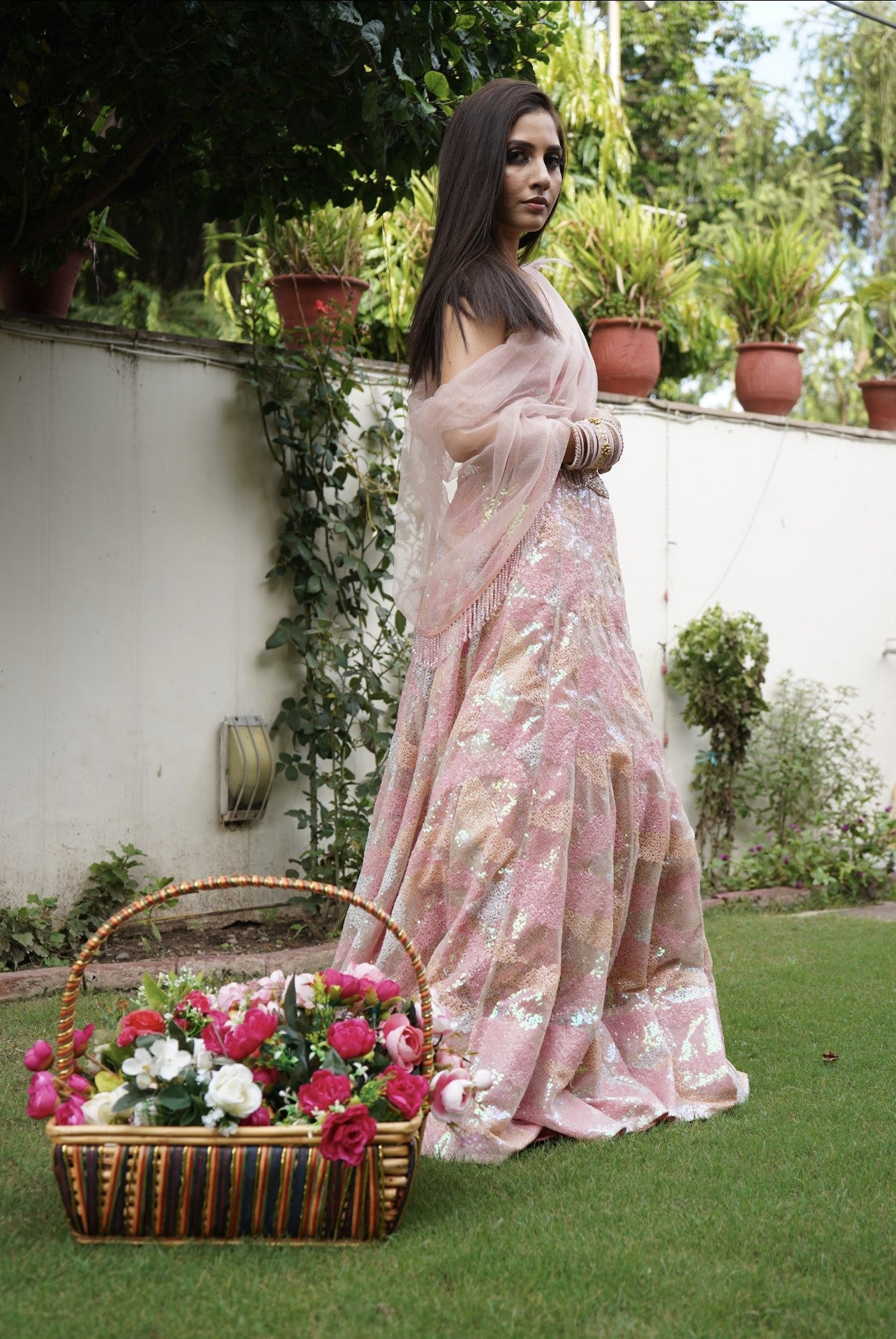 Pink Lehenga